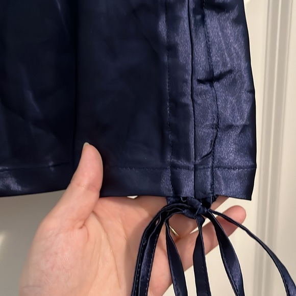 Blue Cowl Neck Adjustable Mini Dress 💖 - Picture 7 of 13